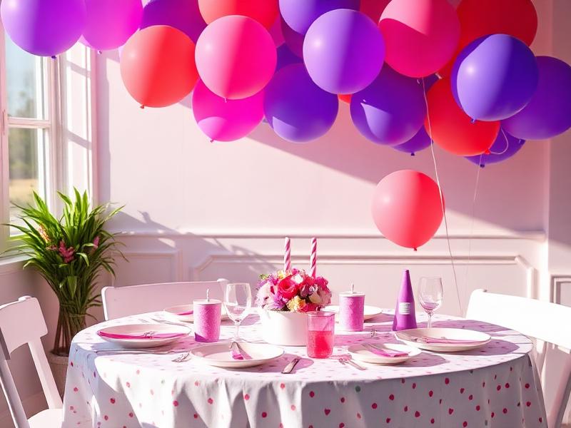Birthday Parties event setup